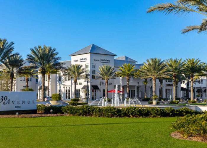 30 Avenue shopping and dining Inlet Beach 30A