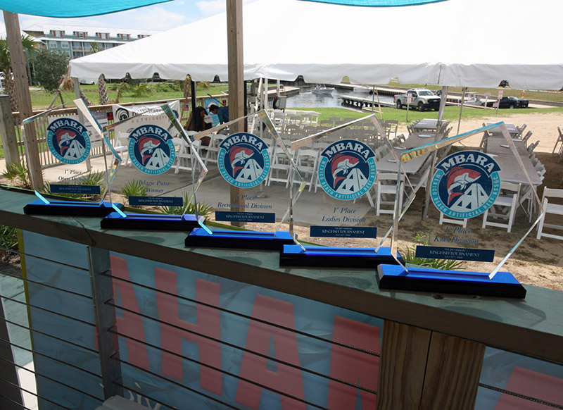 MBARA kingfish tournament trophies