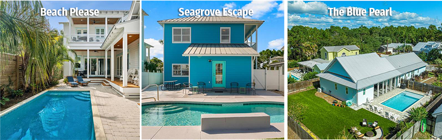 30A vacation rentals with private pools